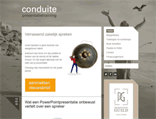 Tablet Screenshot of conduite.nl